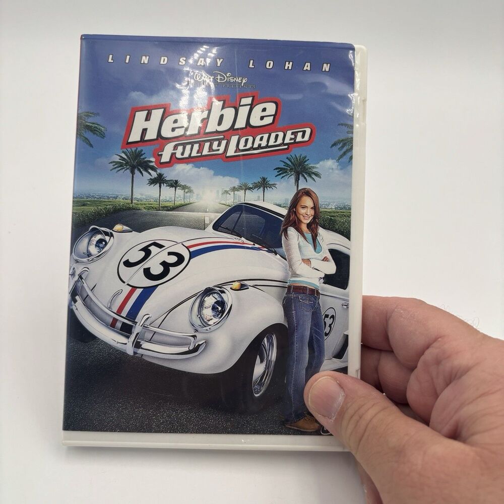 Herbie Fully Loaded DVD 2005 Widescreen Disney Lindsay Lohan Michael Keaton